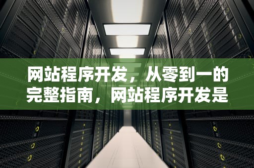 网站程序开发，从零到一的完整指南，网站程序开发是什么意思