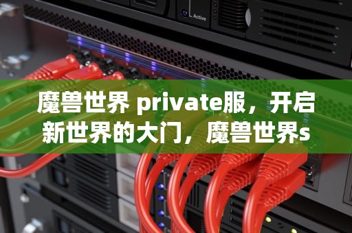 魔兽世界 private服，开启新世界的大门，魔兽世界sf网站