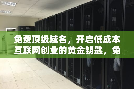 免费顶级域名，开启低成本互联网创业的黄金钥匙，免费顶级域名申请