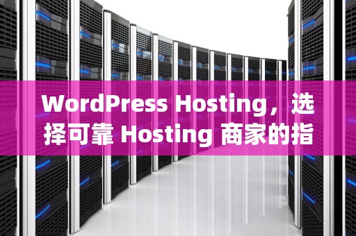 WordPress Hosting，选择可靠 Hosting 商家的指南，wordpress hostinger