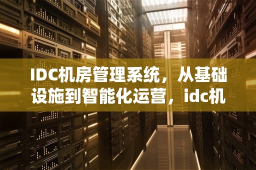 IDC机房管理系统，从基础设施到智能化运营，idc机房管理系统官网