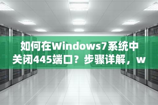如何在Windows7系统中关闭445端口？步骤详解，win7关闭445端口方法