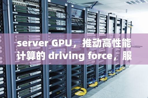 server GPU，推动高性能计算的 driving force，服务器显卡和普通显卡的区别