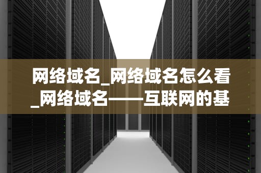 网络域名_网络域名怎么看_网络域名——互联网的基石