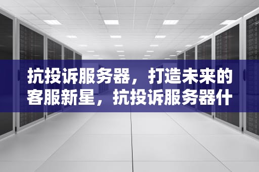 抗投诉服务器，打造未来的客服新星，抗投诉服务器什么意思