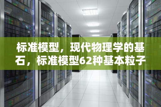 标准模型，现代物理学的基石，标准模型62种基本粒子结构图