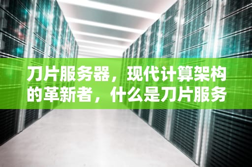刀片服务器，现代计算架构的革新者，什么是刀片服务器?