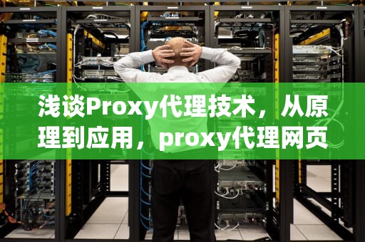 浅谈Proxy代理技术，从原理到应用，proxy代理网页版