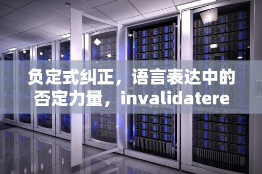 负定式纠正，语言表达中的否定力量，invalidaterect函数
