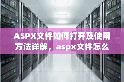 ASPX文件如何打开及使用方法详解，aspx文件怎么打开手机