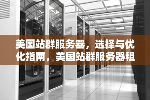 美国站群服务器，选择与优化指南，美国站群服务器租用