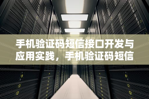 手机验证码短信接口开发与应用实践，手机验证码短信接口的功能