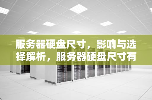 服务器硬盘尺寸，影响与选择解析，服务器硬盘尺寸有几种