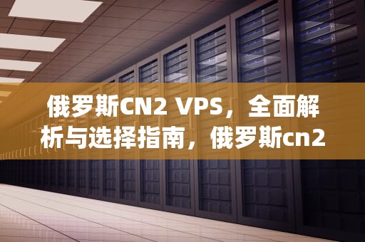 俄罗斯CN2 VPS，全面解析与选择指南，俄罗斯cn2vps