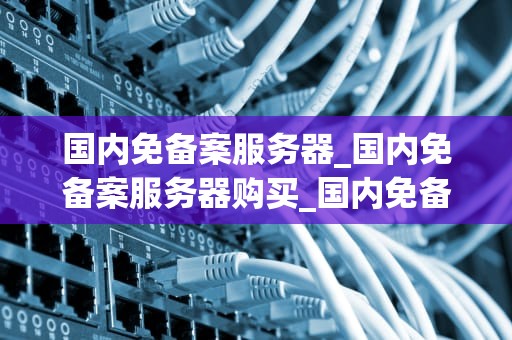 国内免备案服务器_国内免备案服务器购买_国内免备案服务器的优势与选择