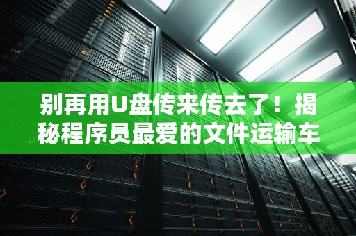 别再用U盘传来传去了！揭秘程序员最爱的文件运输车——FTP空间的前世今生