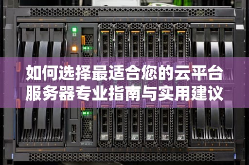 如何选择最适合您的云平台服务器专业指南与实用建议
