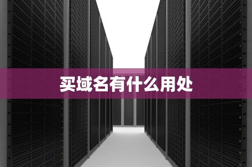 买域名有什么用处