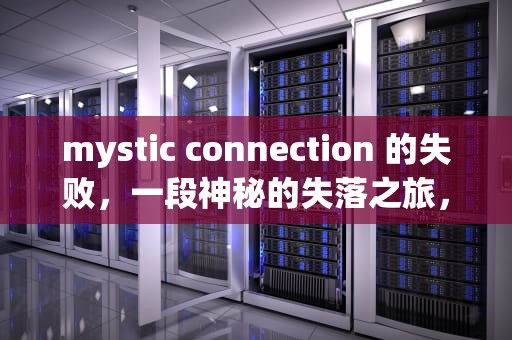 mystic connection 的失败，一段神秘的失落之旅，剑灵连接失败100