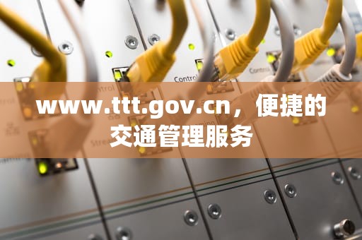 www.ttt.gov.cn，便捷的交通管理服务