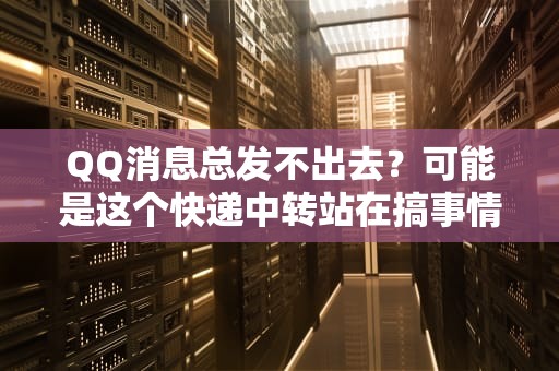 QQ消息总发不出去？可能是这个快递中转站在搞事情！——手把手教你玩转QQ代理服务器IP
