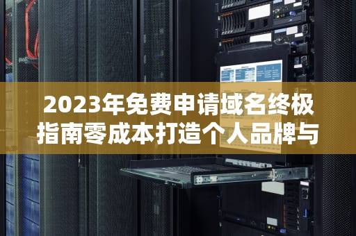 2023年免费申请域名终极指南零成本打造个人品牌与网站
