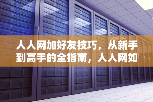 人人网加好友技巧，从新手到高手的全指南，人人网如何加好友
