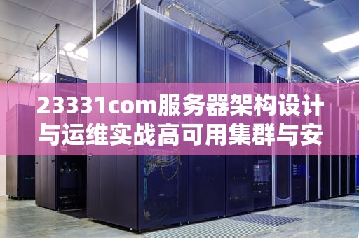 23331com服务器架构设计与运维实战高可用集群与安全防护方案解析