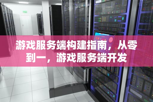 游戏服务端构建指南,从零到一,游戏服务端开发 游戏服务端构建指南,从零到一,游戏服务端开发