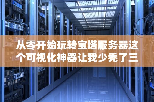 从零开始玩转宝塔服务器这个可视化神器让我少秃了三年！