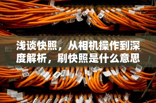 浅谈快照，从相机操作到深度解析，刷快照是什么意思