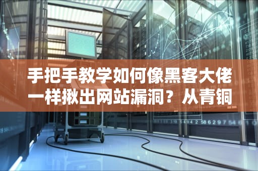 手把手教学如何像黑客大佬一样揪出网站漏洞？从青铜到王者的保姆级指南