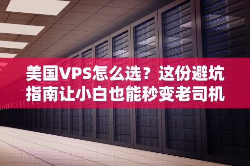 美国VPS怎么选？这份避坑指南让小白也能秒变老司机（附真实测评）