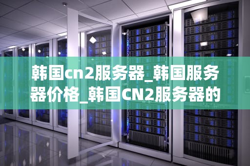 韩国cn2服务器_韩国服务器价格_韩国CN2服务器的优势与应用
