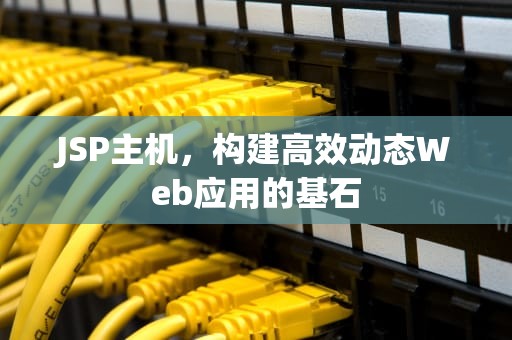 JSP主机，构建高效动态Web应用的基石