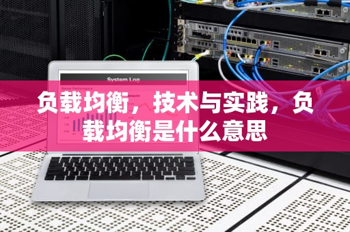 负载均衡，技术与实践，负载均衡是什么意思