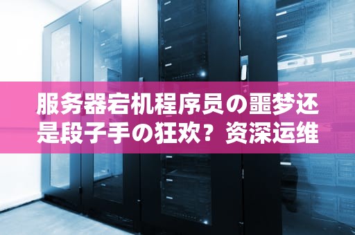 服务器宕机程序员の噩梦还是段子手の狂欢？资深运维用亲身经历告诉你答案！