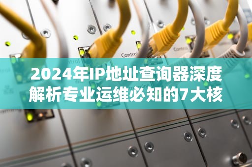 2024年IP地址查询器深度解析专业运维必知的7大核心功能与应用场景