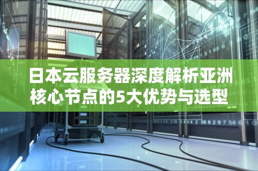 日本云服务器深度解析亚洲核心节点的5大优势与选型指南（2023最新版）
