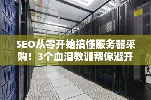 SEO从零开始搞懂服务器采购！3个血泪教训帮你避开90%的坑