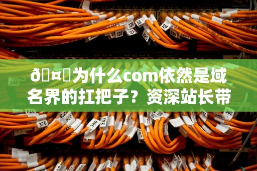 🤔为什么com依然是域名界的扛把子？资深站长带你扒一扒它的前世今生