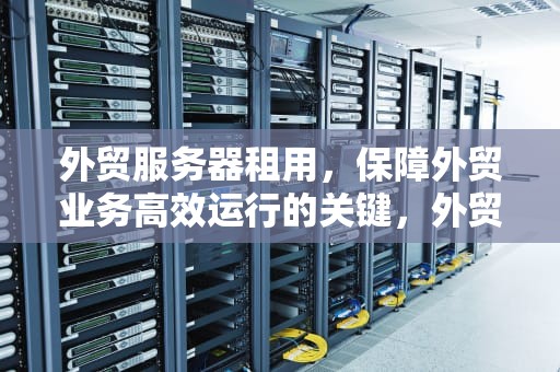 外贸服务器租用，保障外贸业务高效运行的关键，外贸服务器租用多少钱一年啊
