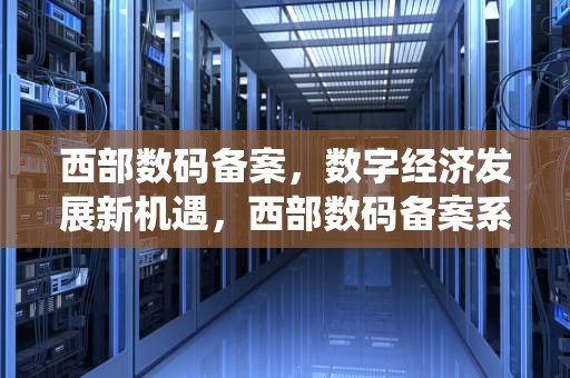 西部数码备案，数字经济发展新机遇，西部数码备案系统