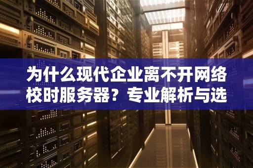 为什么现代企业离不开网络校时服务器？专业解析与选型指南