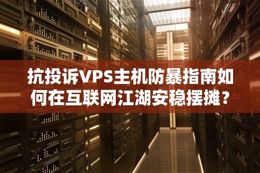 抗投诉VPS主机防暴指南如何在互联网江湖安稳摆摊？