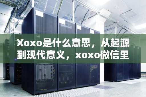 Xoxo是什么意思，从起源到现代意义，xoxo微信里表示什么意思