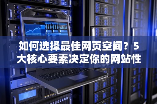 如何选择最佳网页空间？5大核心要素决定你的网站性能与用户体验