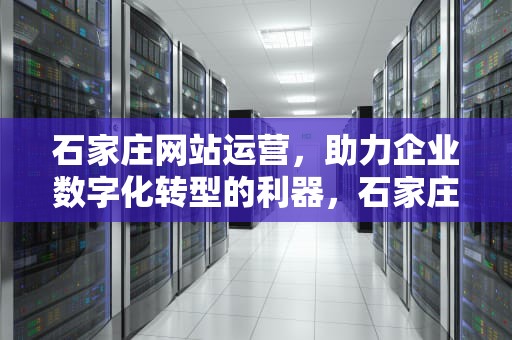 石家庄网站运营，助力企业数字化转型的利器，石家庄网站运营招聘网