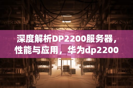 深度解析DP2200服务器，性能与应用，华为dp2200服务器