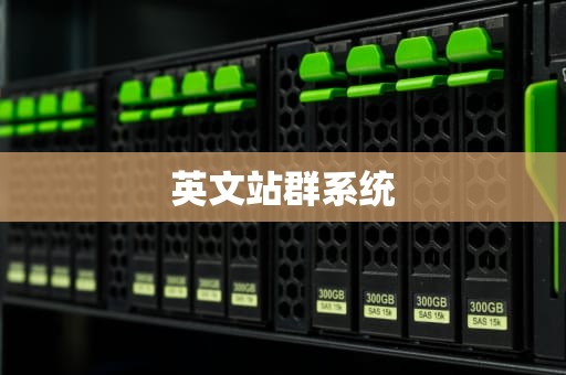 英文站群系统